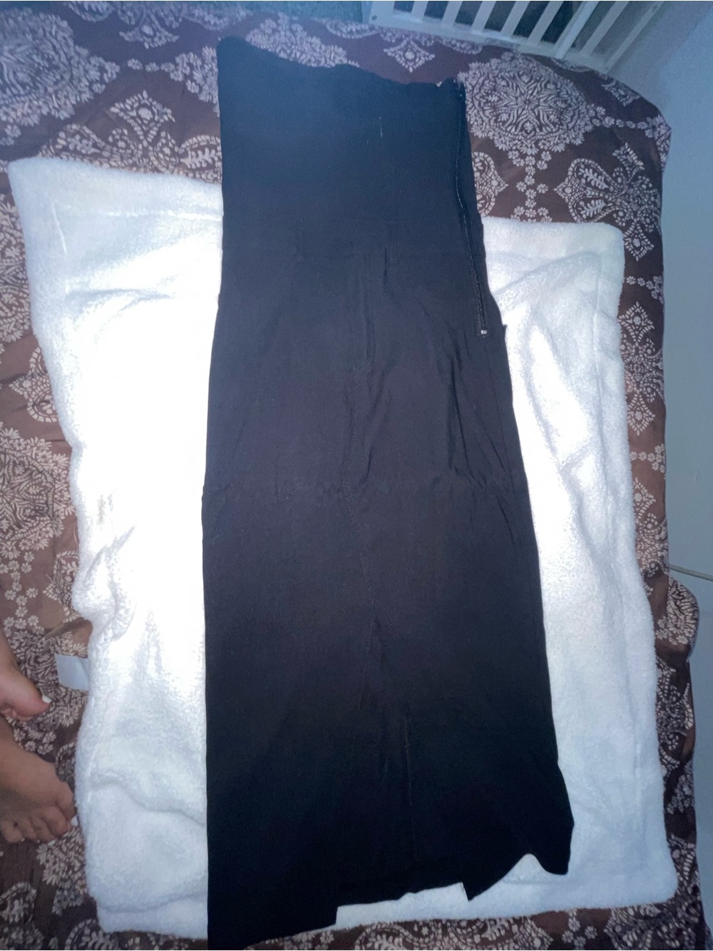 Classic Black Strapless Dress - Comfortable Wear